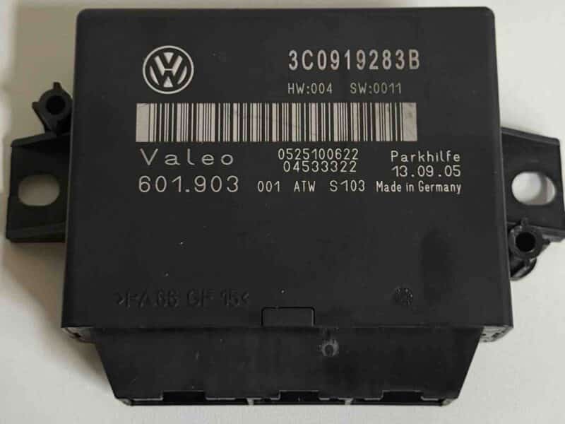 Original gebraucht Einparkhilfe Steuergerät VW Passat 3C. Oe-Teilenummer: 3C0919283B, 3C0919283B
