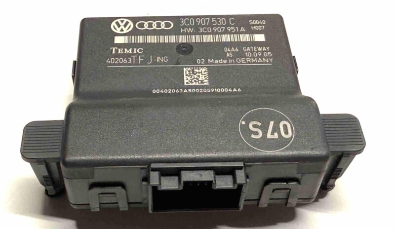 Original gebraucht CAN-BUS Gateway Steuergerät VW Passat 3C. Oe-Teilenummer: 3C0907530C, 3C0 907 530C