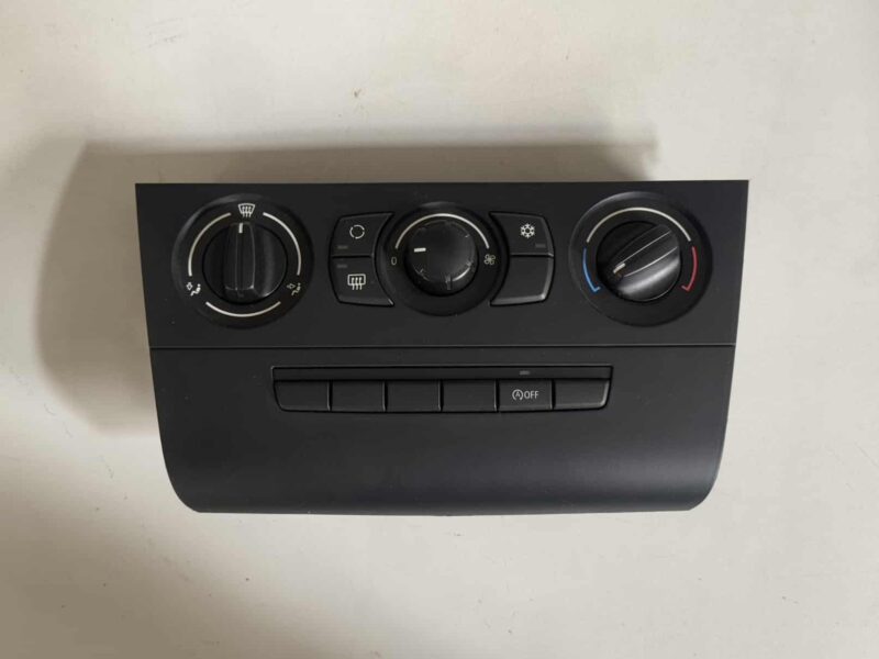 Original gebraucht Heizung Steuerung Bedienpaneel Klimaschalter BMW 116i E81 2011. Oe-Teilenummer: 6411923677801, A2C53411868, 6131697091905, 03744650