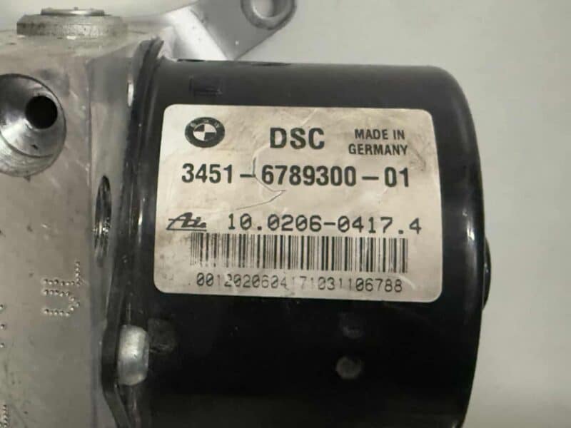 Original gebraucht ABS Block Pumpe Steuergerät DSC BMW 116i E81 2011. Oe-Teilenummer: 3451678930001, 6789301, 0130303940