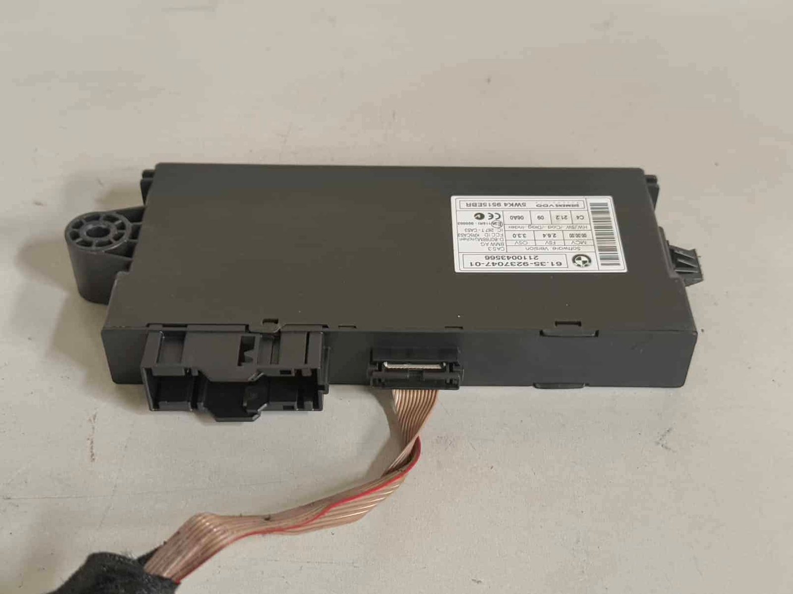 Original gebraucht Komfortsteuergerät Body Control BCM Modul CAS3 BMW 116i E81 2011.