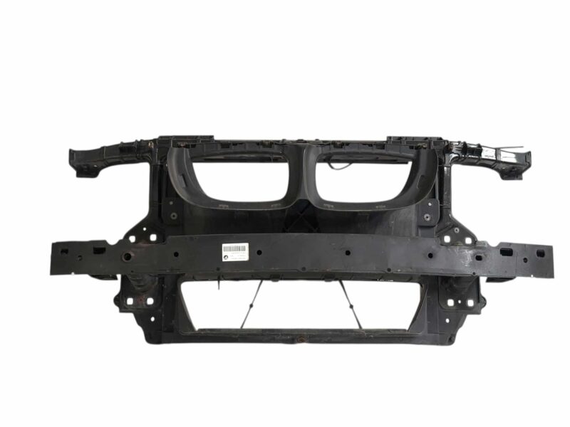 Original gebraucht Frontpaneel Frontblech Stoßstangenrahmen vorne Träger BMW 116i E81 2011. Oe-Teilenummer: 716658414, 1857515016, 716658414