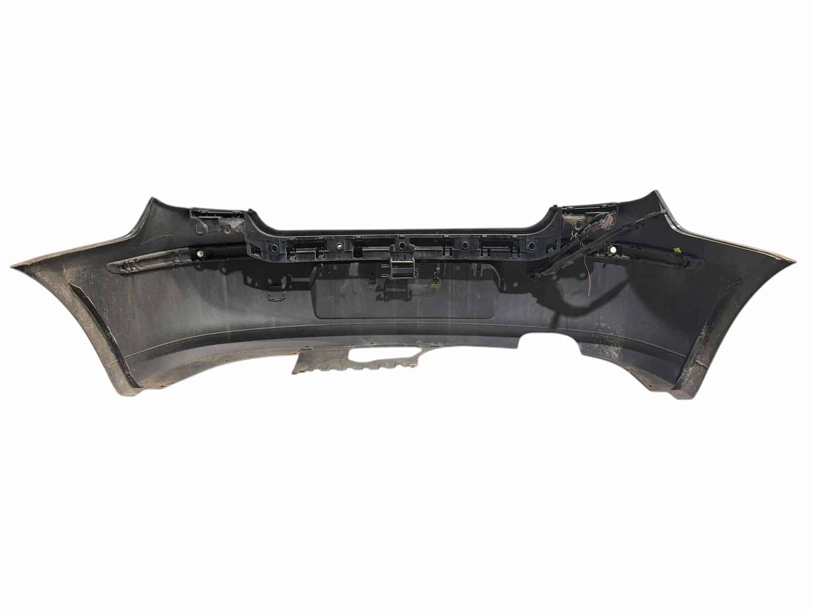 Original gebraucht Stoßstange Hinten schwarz2 Komplett BMW 116i E81 2011. Oe-Teilenummer: Stoßstange Hinten, Stoßstange Hinten