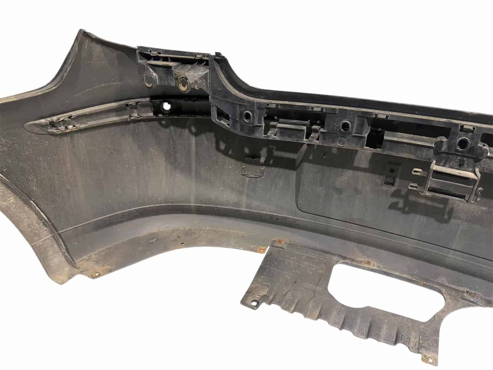 Original gebraucht Stoßstange Hinten schwarz2 Komplett BMW 116i E81 2011. Oe-Teilenummer: Stoßstange Hinten, Stoßstange Hinten