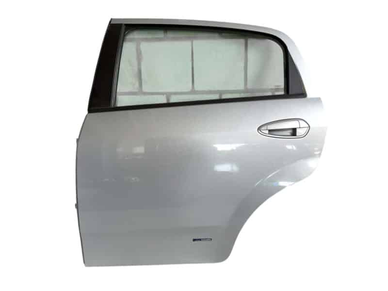 Original gebraucht Hinten Links 589/A Komplett mit Glas FIAT Punto 1.2 2008. Oe-Teilenummer: Tür-Hinten-Links, -