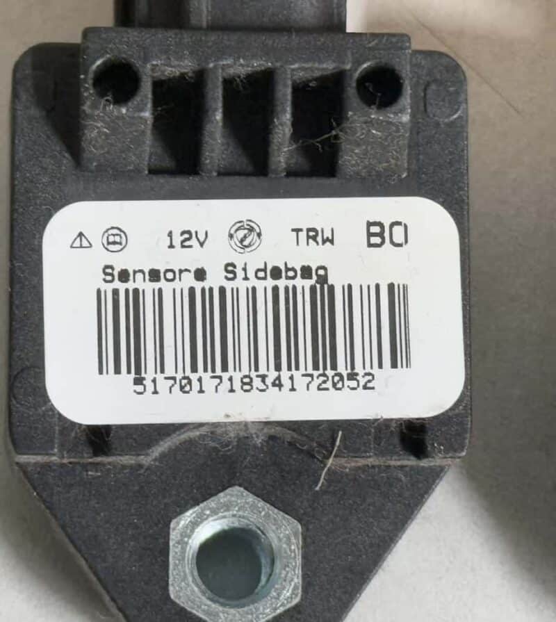 Original gebraucht 2X Airbag Sensor FIAT Punto 1.2 2008. Oe-Teilenummer: 5170171, -
