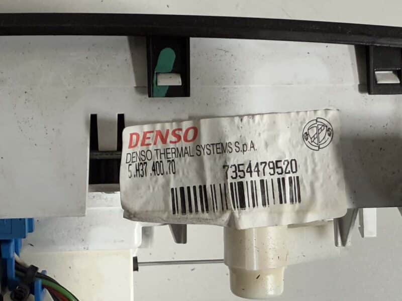 Original gebraucht Heizungsregulierung Bedienteil FIAT Punto 1.2 2008. Oe-Teilenummer: 7354479520, 5G1140100, 7354479520