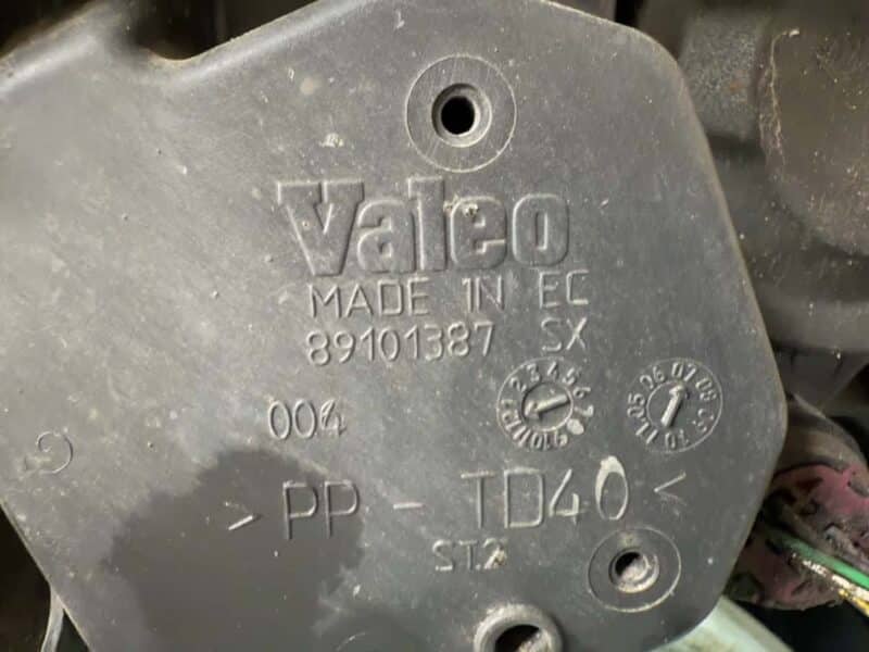 Original gebraucht Scheinwerfer Links FIAT Punto 1.2 2008. Oe-Teilenummer: 89101387, 89101372, 89101387