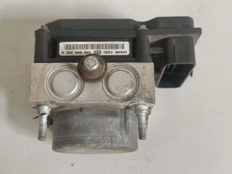 Original gebraucht ABS Block Pumpe Steuergerät FIAT Punto 1.2 2008. Oe-Teilenummer: 0265800690, 51798104, 0265232053, 0265800690