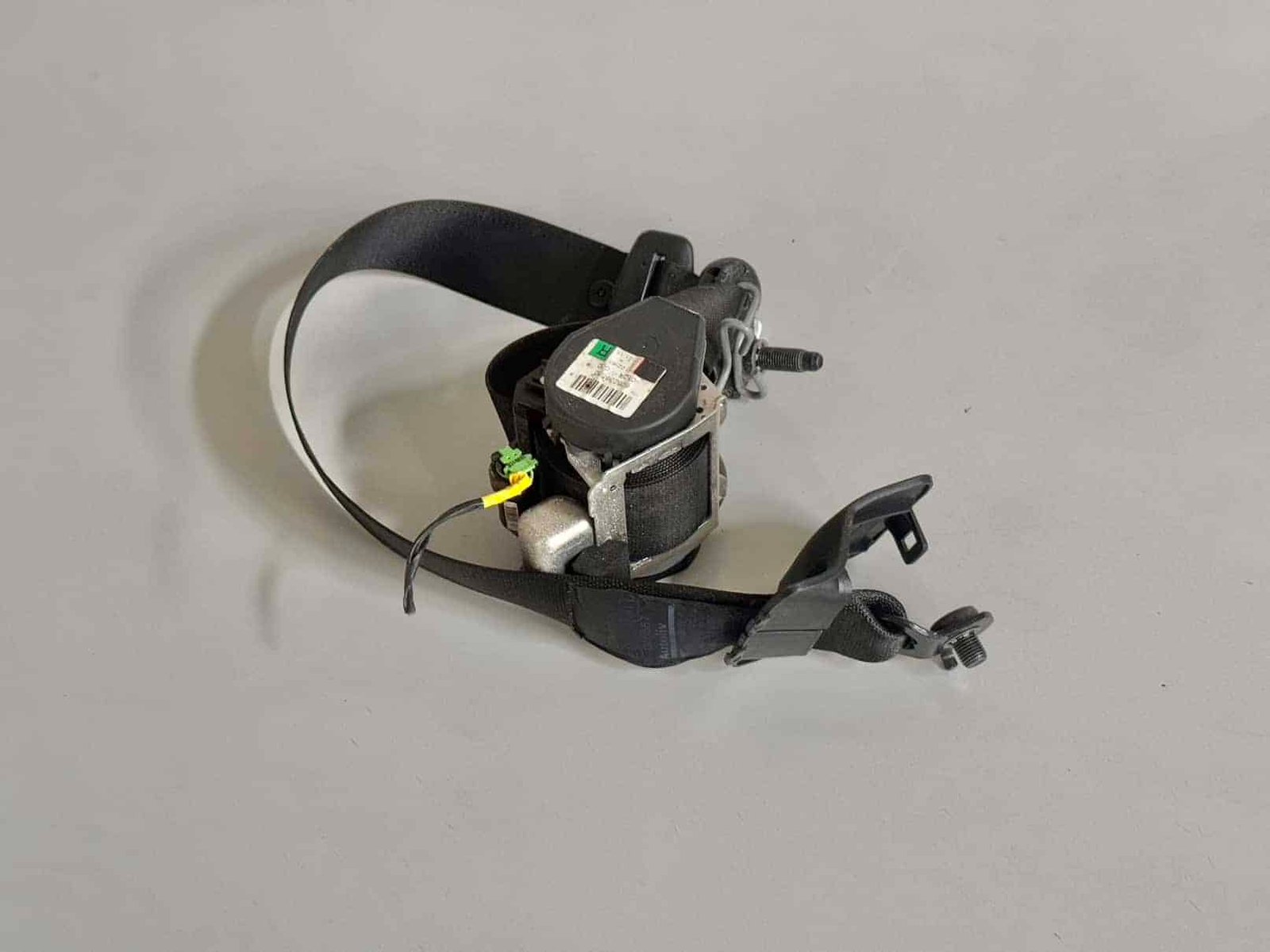 Original gebraucht Sicherheitsgurt rechts vorne FIAT Punto 1.2 2008. Oe-Teilenummer: 605236500, 605236500