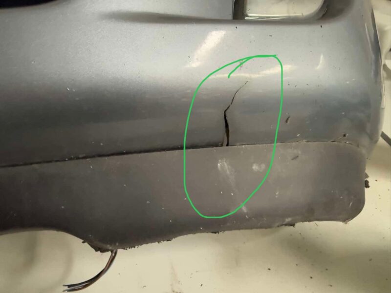 Original gebraucht Stoßstange Frontschürze Vorne OPEL MERIVA 2003. Oe-Teilenummer: 13152383, 93297646, -
