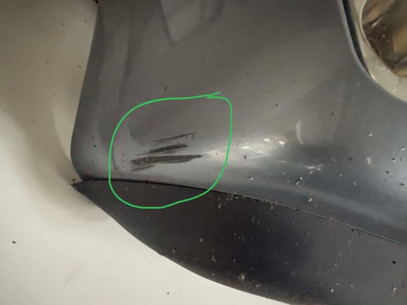 Original gebraucht Stoßstange Frontschürze Vorne OPEL MERIVA 2003. Oe-Teilenummer: 13152383, 93297646, -