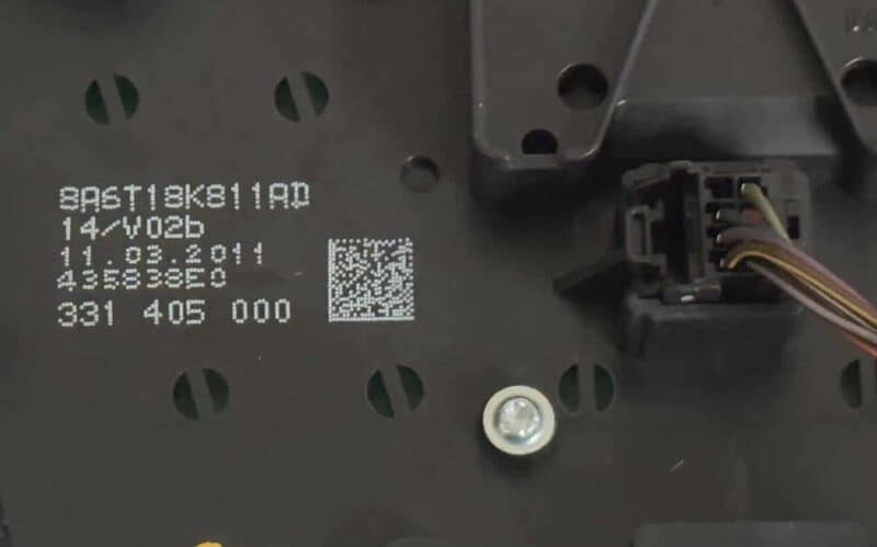 Radio Bedienschalter Bedienfeld Ford Fiesta 1.25L 2010 – Bild 3