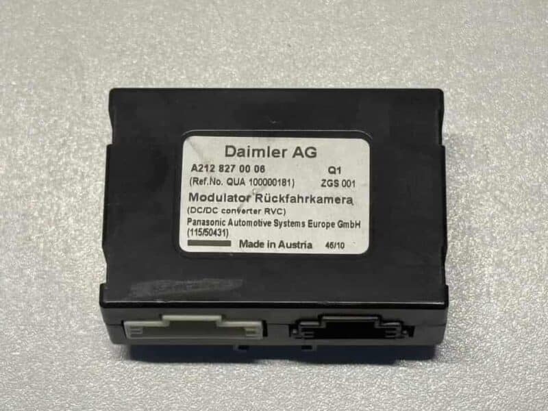 Original gebraucht Modulator Rückfahrkamera Mercedes Benz W212 E-Klasse 2010. Oe-Teilenummer: A2128270006 , 2128270006