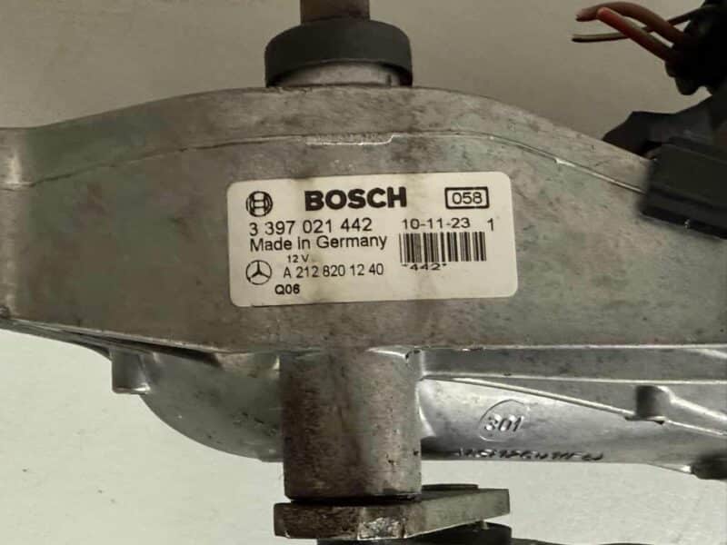 Original gebraucht Wischermotor Benz W212 E-Klasse 2010. Oe-Teilenummer: 1137328692, 1397220666, 3397021442