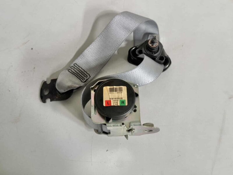Original gebraucht Sicherheitsgurt Gurtstraffer hinten Links Opel Corsa D 2009. Oe-Teilenummer: F13251320, 609159700, 609160500B