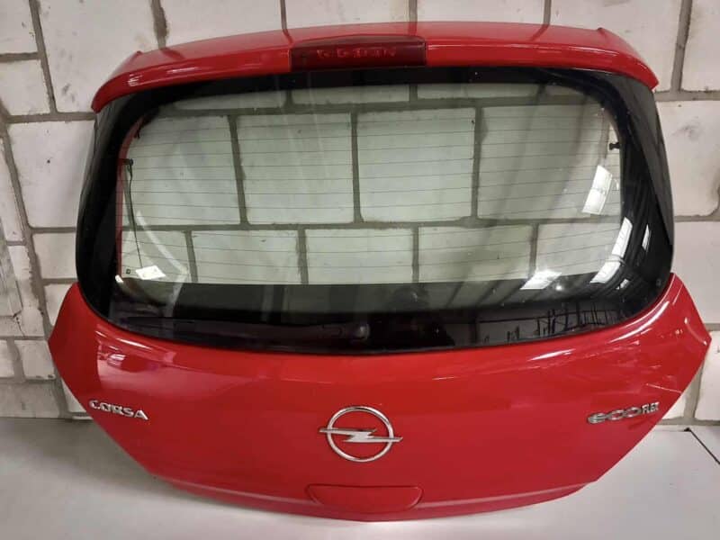 Original gebraucht Kofferraum Heckklappe Opel Corsa D. Oe-Teilenummer: Heckklappe, -