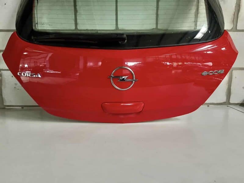 Original gebraucht Kofferraum Heckklappe Opel Corsa D. Oe-Teilenummer: Heckklappe, -