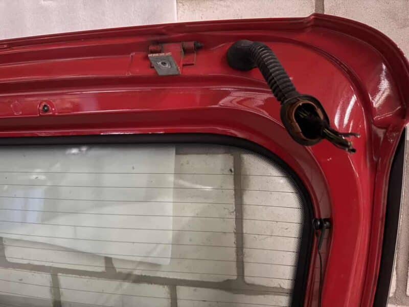 Original gebraucht Kofferraum Heckklappe Opel Corsa D. Oe-Teilenummer: Heckklappe, -
