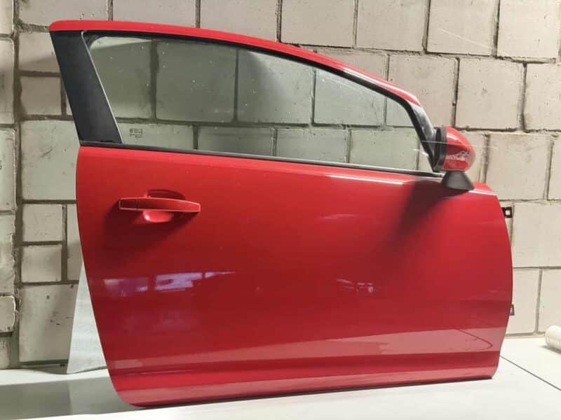 Original gebraucht Tür rechts Beifahrertür 3-Türer Opel Corsa D. Oe-Teilenummer: Beifahrertür, -