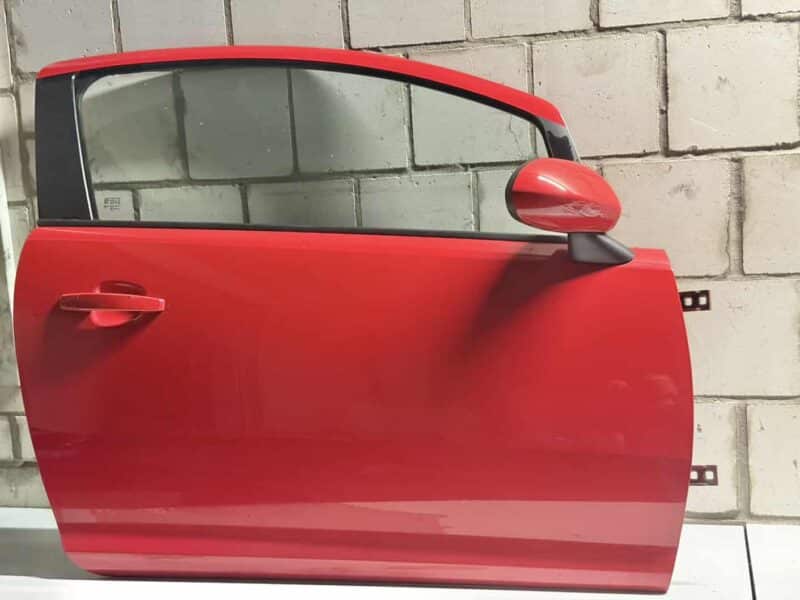 Original gebraucht Tür rechts Beifahrertür 3-Türer Opel Corsa D. Oe-Teilenummer: Beifahrertür, -