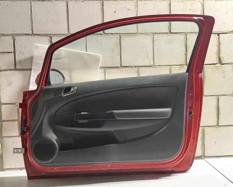 Original gebraucht Tür rechts Beifahrertür 3-Türer Opel Corsa D. Oe-Teilenummer: Beifahrertür, -