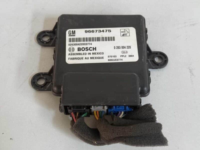 Original gebraucht Steuergerät Einparkhilfe PDC OPEL ANTARA 2007. Oe-Teilenummer: 96673475, 0263004220, 96673475
