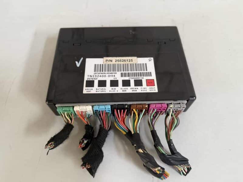 Original gebraucht Karosseriesteuergerät Komfort BCM OPEL GM ANTARA 2007. Oe-Teilenummer: 25826125, TN232400, 25826125, TN232400