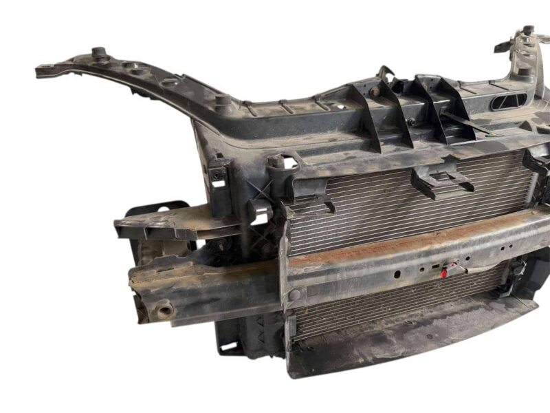 Original gebraucht Frontmaske Frontverkleidung Frontblech Schlossträger komplett MK5 FORD Fiesta 1.4L 2008. Oe-Teilenummer: 6S6HA001A04A, 1518176, 4S6H8C607AE, 4S6H8C607AE, 4S6H8005EA, 1518176