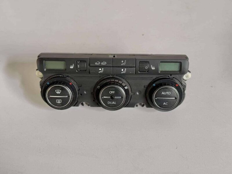 Original gebraucht Klimabedienteil Schalter Sitzheizung VW Passat 3C Kombi 2008. Oe-Teilenummer: 3C0907044DA, 5HB01010621, 3C0907044