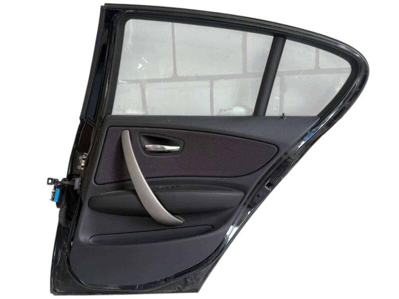 Original gebraucht Tür Hinten Rechts Komplett BMW 116i E87 2009. Oe-Teilenummer: Hinten-Rechts, -