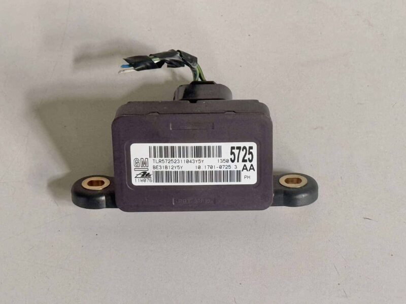 Original gebraucht Geschwindigkeitssensor Sensor für Längsbeschleunigung ESP OPEL ASTRA-J 2011. Oe-Teilenummer: 13505725, 10170107253, 13505725