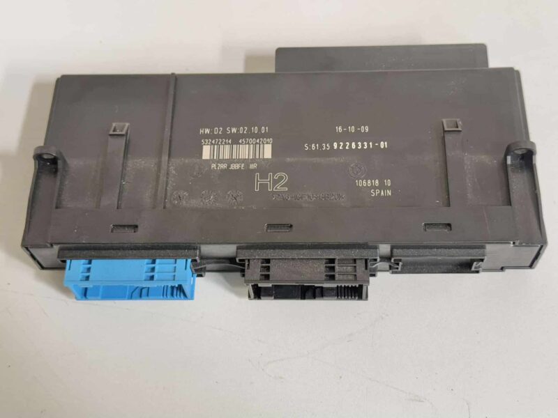 Original gebraucht Komfort Steuergerät BCM Modul BMW 116i E81 E87 2009. Oe-Teilenummer: 6135922633101, 532472214, 6135922633101