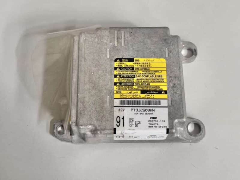 Original gebraucht Airbag Steuergerät TRW TOYOTA Verso 2008. Oe-Teilenummer: 891700F240, 235731103, 89170-0F240