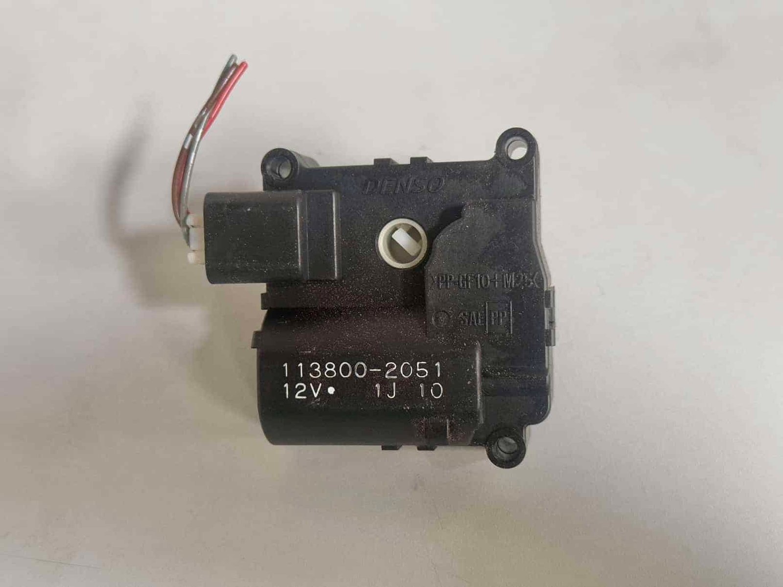 Original gebraucht Heizung Luftklappe STELLMOTOR TOYOTA Verso 2008. Oe-Teilenummer: 1138002051, 113800-2051