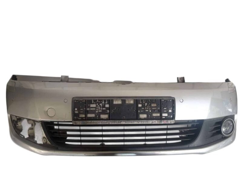 Original gebraucht Stoßstange Vorne mit PDC-Sensoren VW Golf Plus 2009 5M0807221. Oe-Teilenummer: 1155D301118, 5M0807221