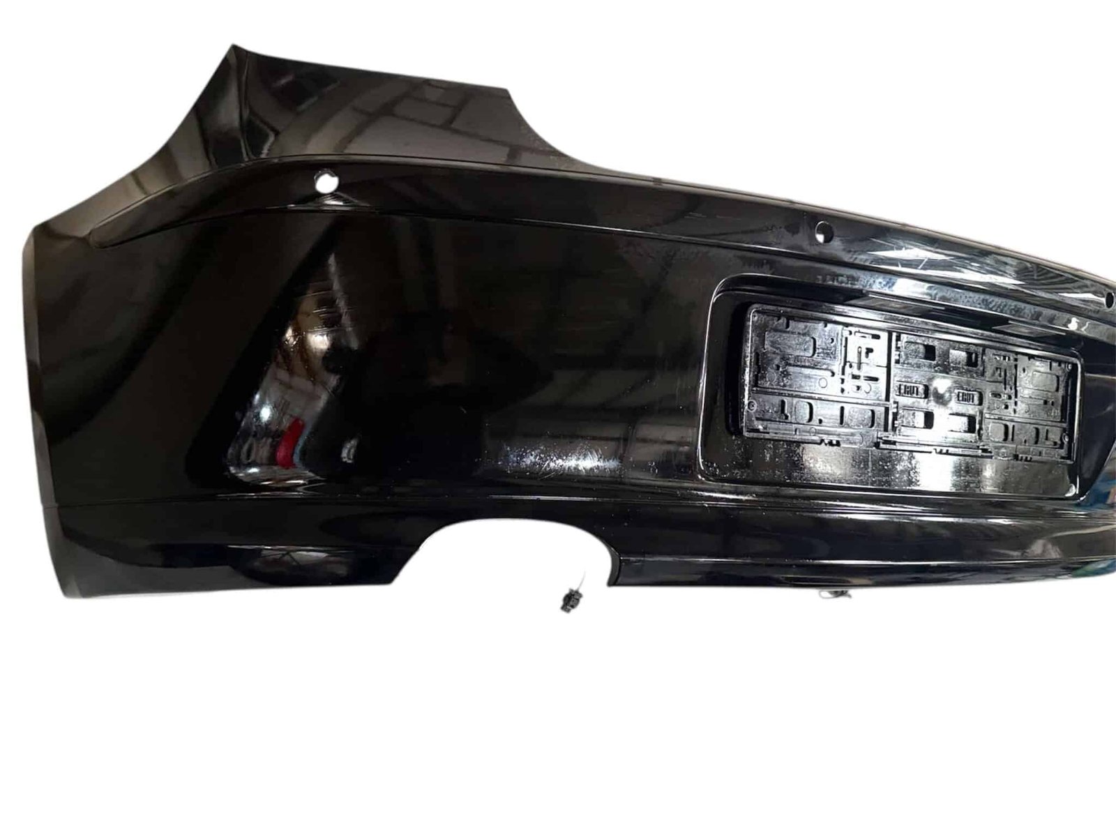 Original gebraucht Stoßstange hinten BMW 116i E81 E87 2009. Oe-Teilenummer: Stoßstangenträger hinten E81, -