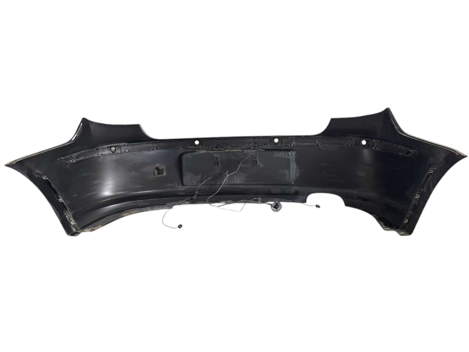 Original gebraucht Stoßstange hinten BMW 116i E81 E87 2009. Oe-Teilenummer: Stoßstangenträger hinten E81, -