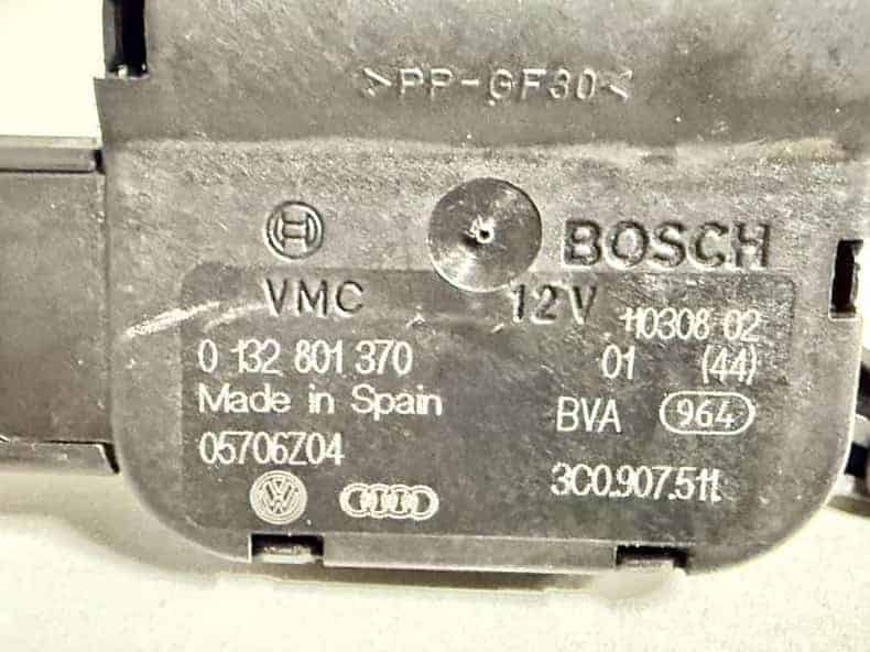 Heizung Stellmotor BOSCH VW Passat 3C 3C0907511, 0132801370