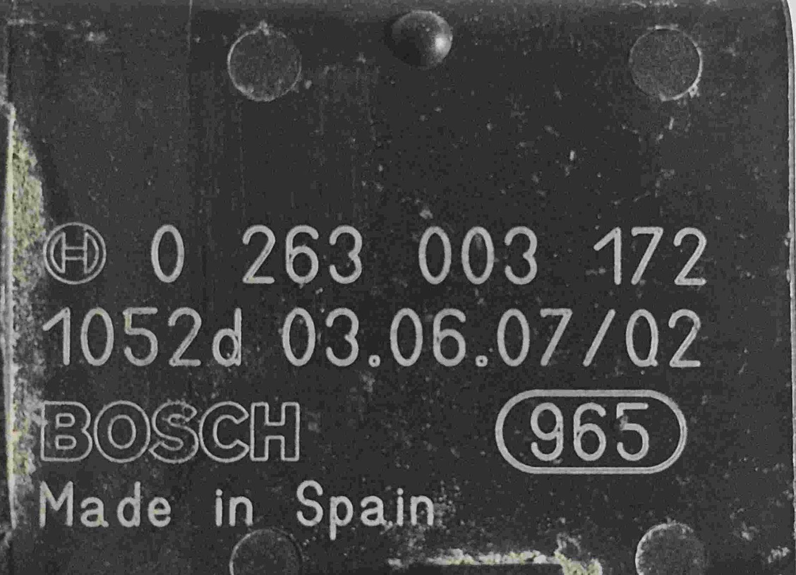 PARKSENSOR HINTEN OPEL MERIVA 2003 0263003172