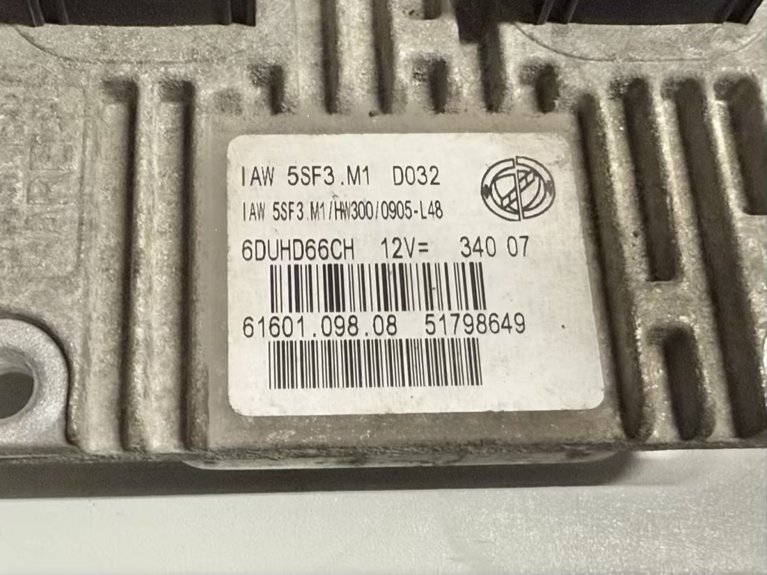 Motorsteuergerät ECU FIAT Punto 1.2 2008 IAW5SF3.M1, IAW5SF3M1