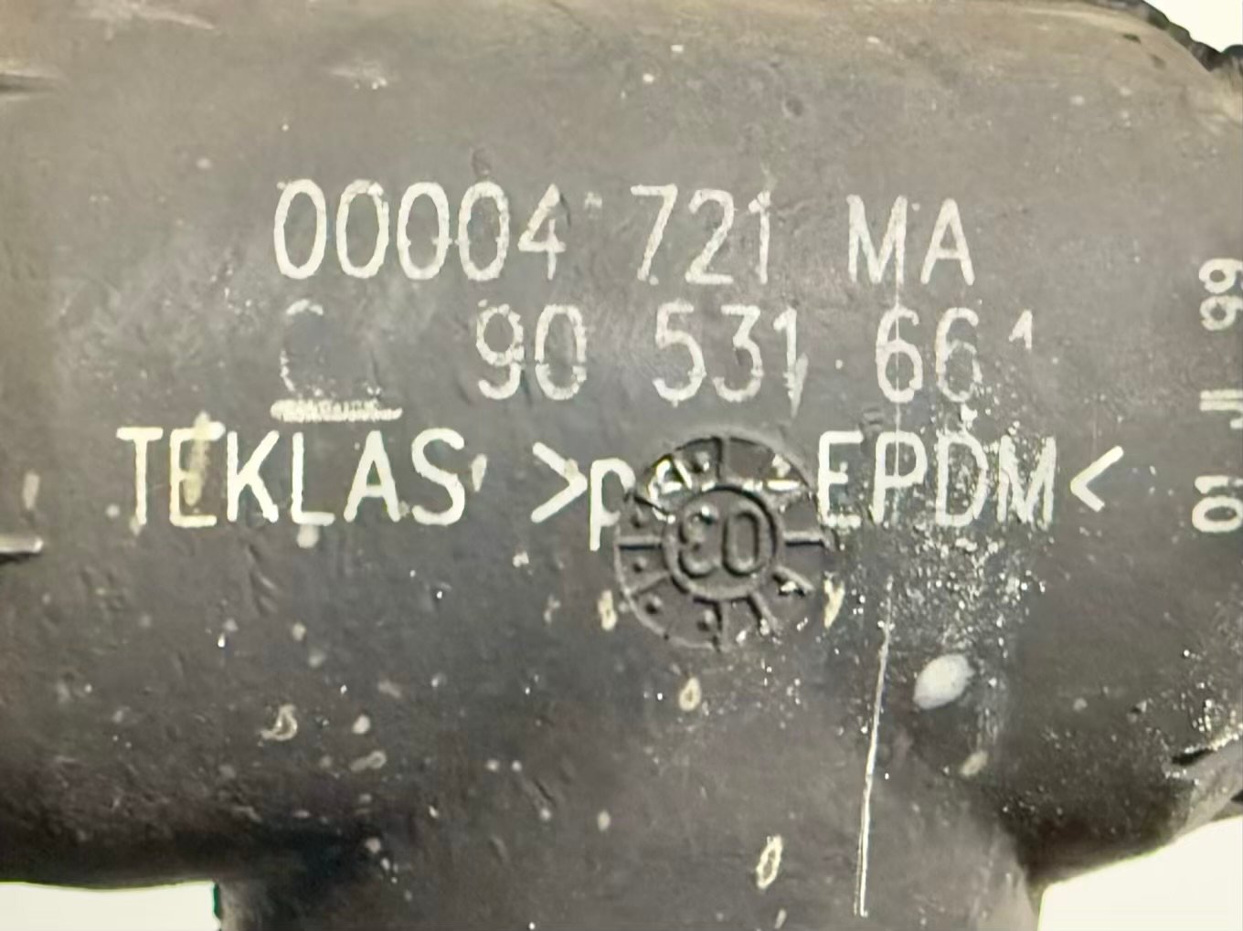 Kühlwasserrohr Kühlmittelrohr OPEL MERIVA 2003 90531675, 90531661