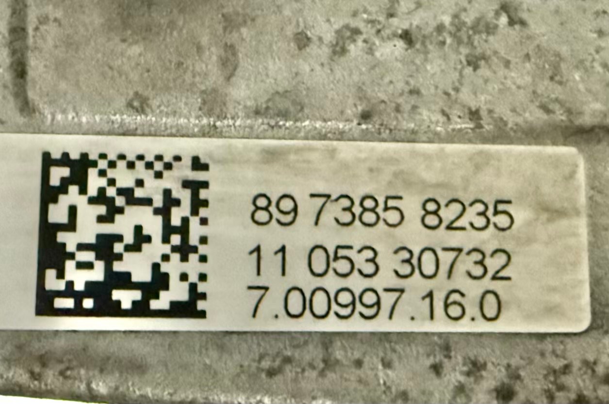 Ansaugrohr mit Drosselklappe 1.7 CDTI OPEL ASTRA-J 2011 898105210, 8973858235