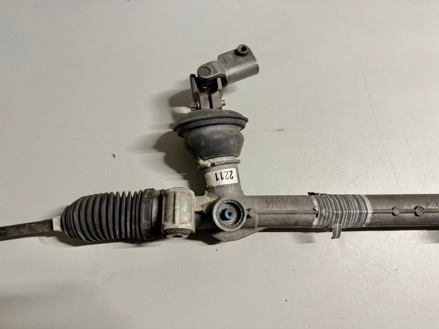 Lenkgetriebe Lenksäule Opel Corsa A0006254, 93167838