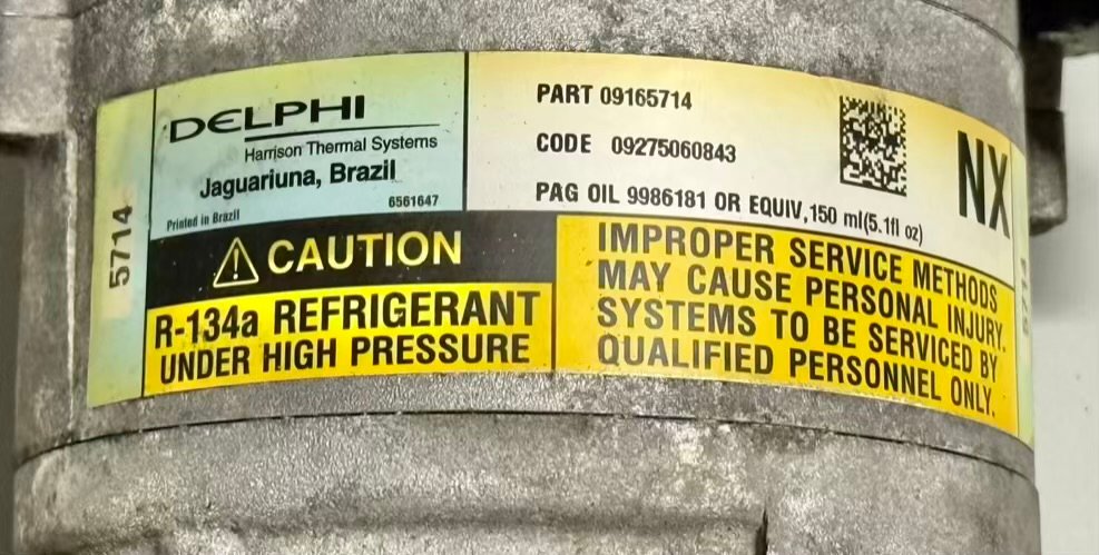 Kompressor Klimaanlage OPEL MERIVA 2003 09165714, 13297440