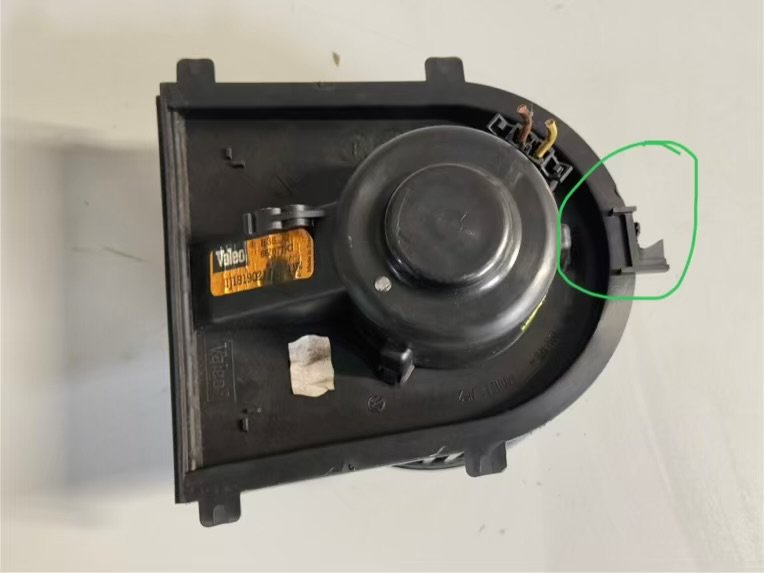 Heizungsgebäse Gebläsemotor Golf 4 1,4 1J1 1998 J1819021A, 657877G