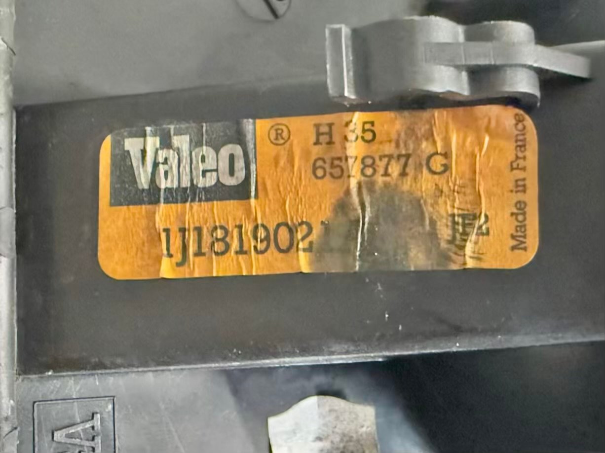 Heizungsgebäse Gebläsemotor Golf 4 1,4 1J1 1998 J1819021A, 657877G