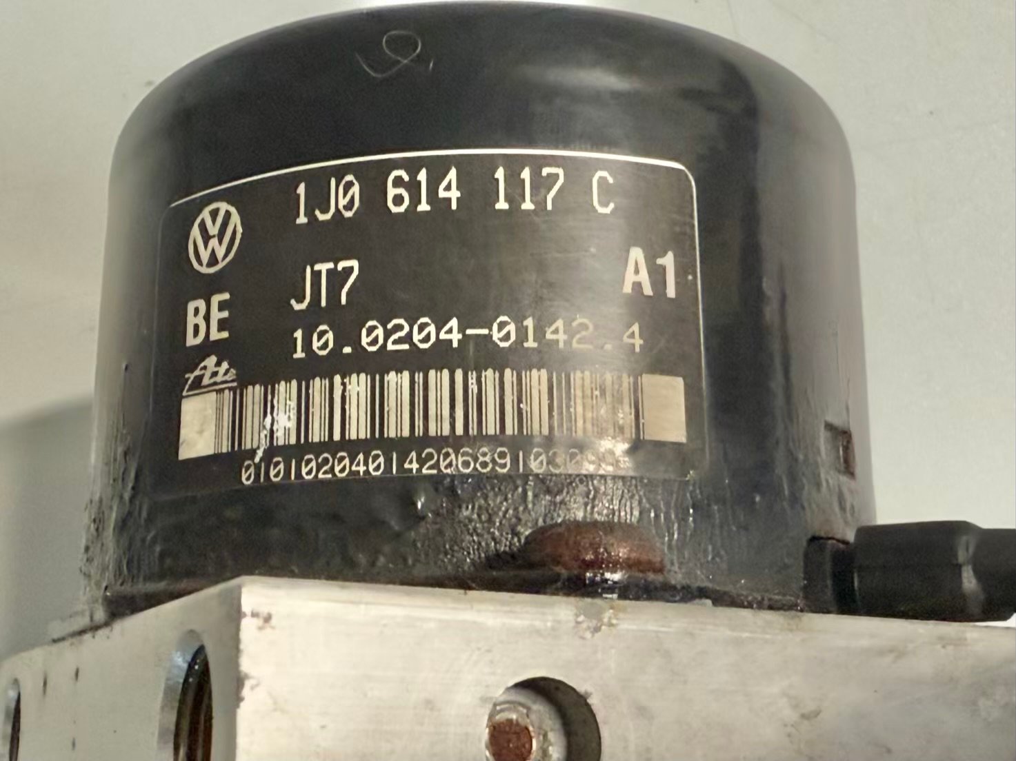 ABS-Block Steuergerät Hydraulikblock Golf 4 1,4 1J1 1998 1J0907379G, 1J0614117C