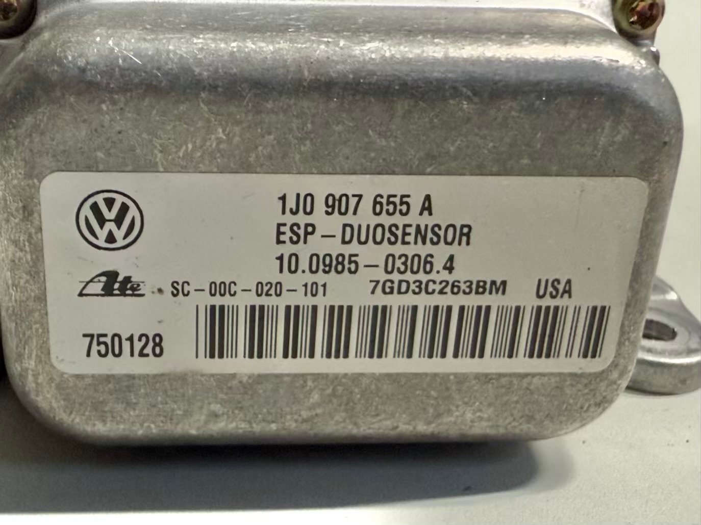ESP Sensor Duo Sensor VW Touran 1T1 2003 1J0907655A, 10098503064