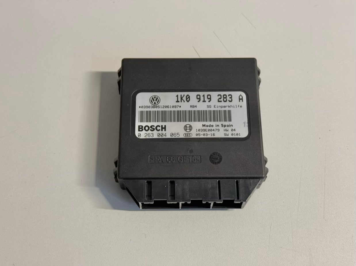 Einparkhilfe Steuergerät PDC VW Golf Plus 2005 5M1 1,6 FSI 1K0919283A